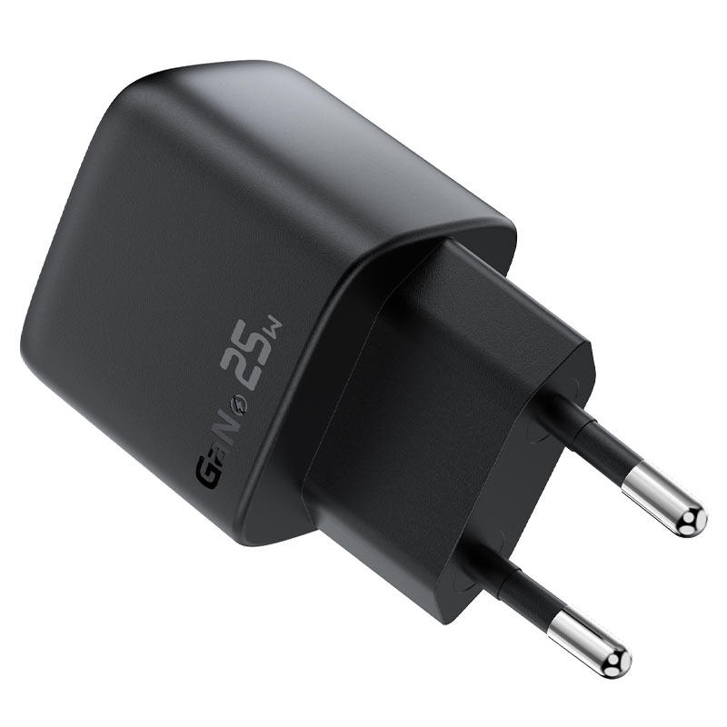 Fast Charge Wall Charger A114 PD25W GaN (1xUSB-A+1xUSB-C) EU