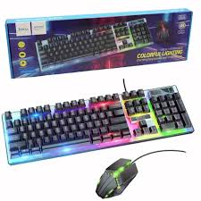 Hoco keyboard gm18 gaming keyboard and mouse set