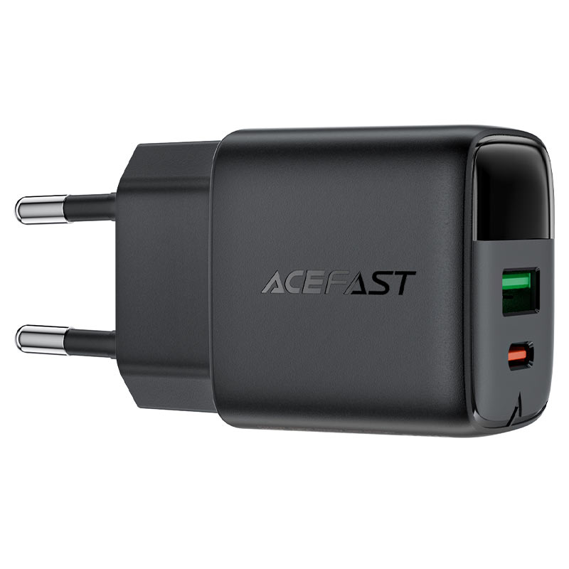 Fast Charge Wall Charger A114 PD25W GaN (1xUSB-A+1xUSB-C) EU